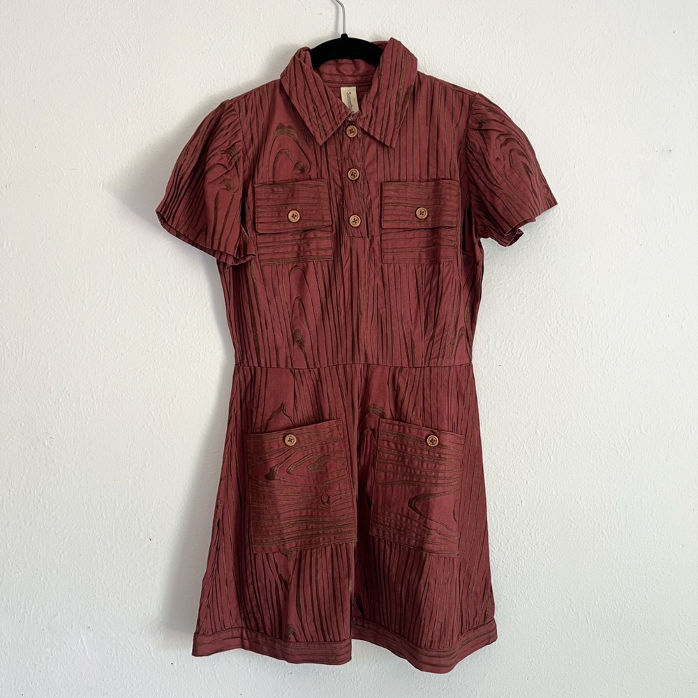 Samantha Pleet Woodland embroidered dress